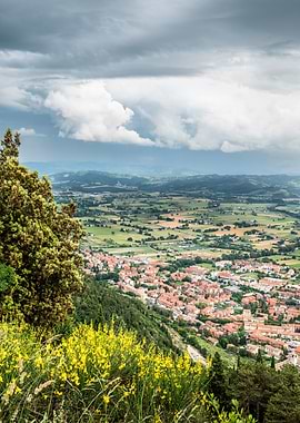 Gubbio landscape