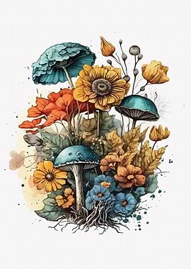 Painting about flowers