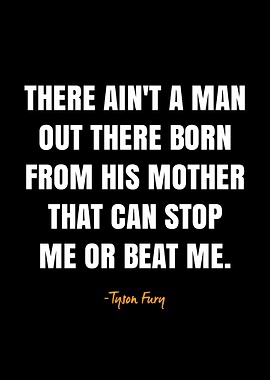 Tyson fury quotes