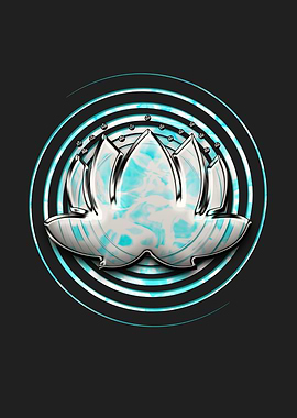 Zen Lotus Flower Cosmic