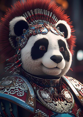 Cyberpunk Panda