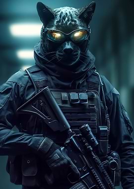 Soldier Black Panther