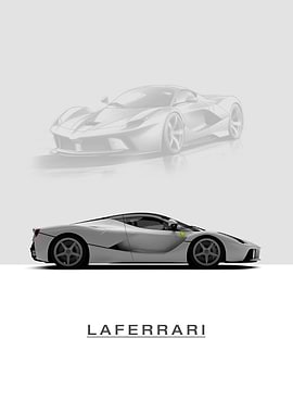 Ferrari Laferrari White
