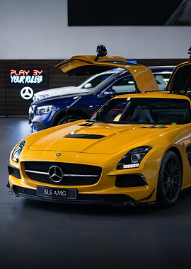 Creative Shot of an SLS