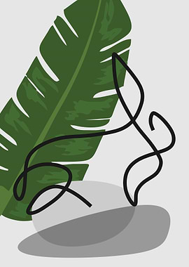 Line art animal minimalist