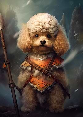 Toy Poodle Viking