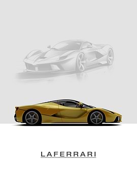 Ferrari Laferrari Yellow