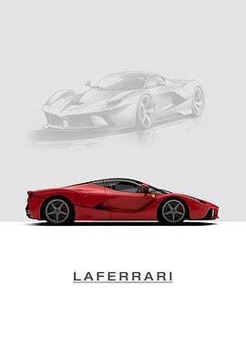 Ferrari Laferrari Red