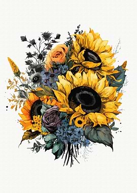 Painting about flowers