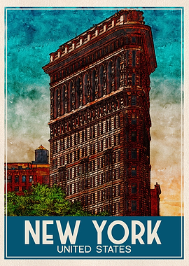 Travel Art New York USA