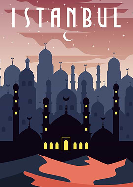 Istanbul turkey vintage