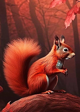 Portrait of a Squirrel