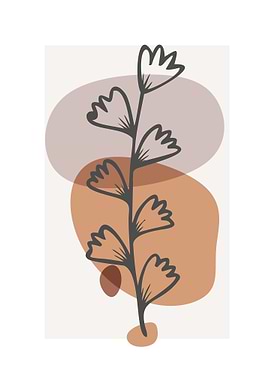 aesthetic leaf abstract