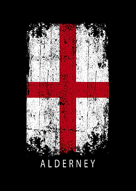 ALDERNEY Flag