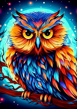 Colorful Owl