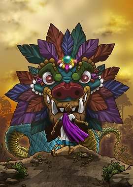 Quetzalcoatl mexican deity