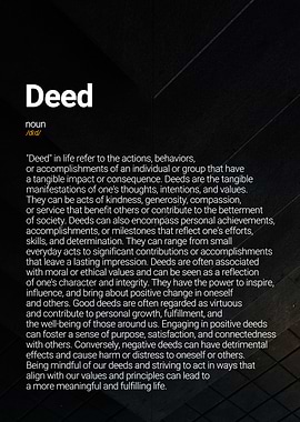 Deed