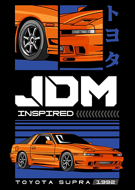 Iconic Supra MK3 Car