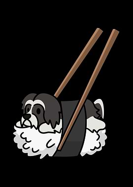 Lhasa Apso Nigiri Sushi