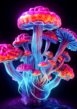 psychedelic mushroom