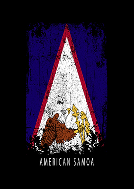 AMERICAN SAMOA Flag