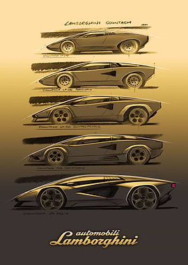 THE COUNTACH GENERATIONS