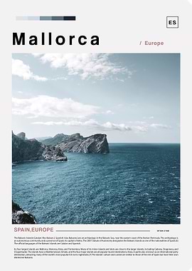 MALLORCA LANDSCAPE POSTER