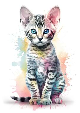 Egyptian Mau Baby Cat