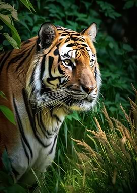 Stunning tiger