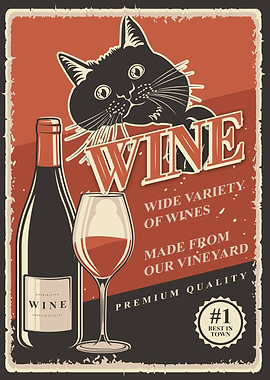 Cat wine