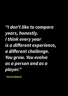 Novak Djokovic quote