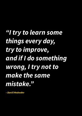 Daniil Medvedev quotes