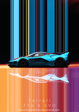 Ferrari FXXK EVO Race Car