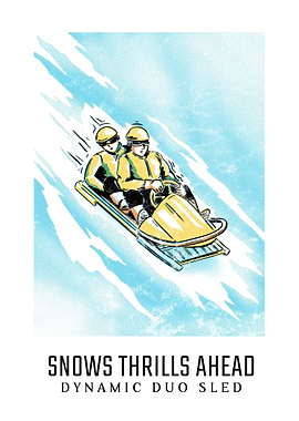 Sledding Down a Mountain