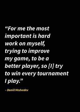 Daniil Medvedev quotes