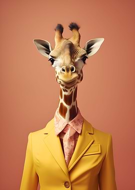 80s Style Giraffe