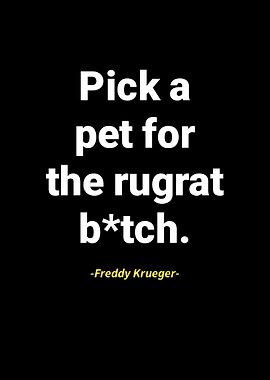 Freddy Krueger Quotes