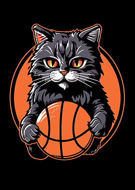 Basketball Cat