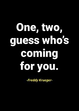 Freddy Krueger Quotes