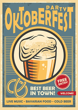 Oktoberfest beer Wall sign