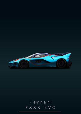 Ferrari FXXK EVO Race Car