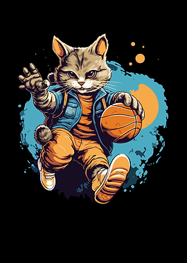 Basketball Cat