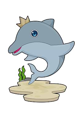 Dolphin King Crown