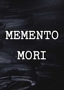 Latin Quote Memento Mori