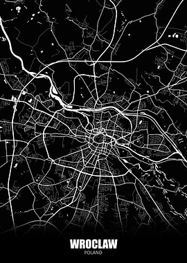Wroclaw Poland Map