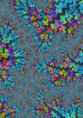 Jewel Tone Fractal Art