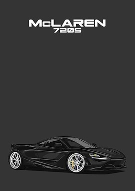 mclaren 720s black