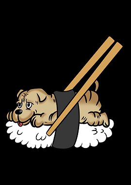 Shar Pei Nigiri Sushi