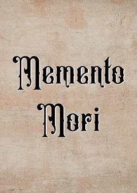 Latin Quote Memento Mori 2