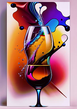 Wine Creative Splash